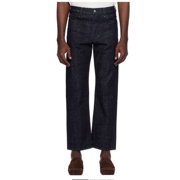 Jacquemus Venice De-nîmes Mens Denim jeans in Dark Navy 33 - Picture 1 of 4